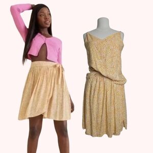 💚Selected Femme summer skirt and tank set 42/44